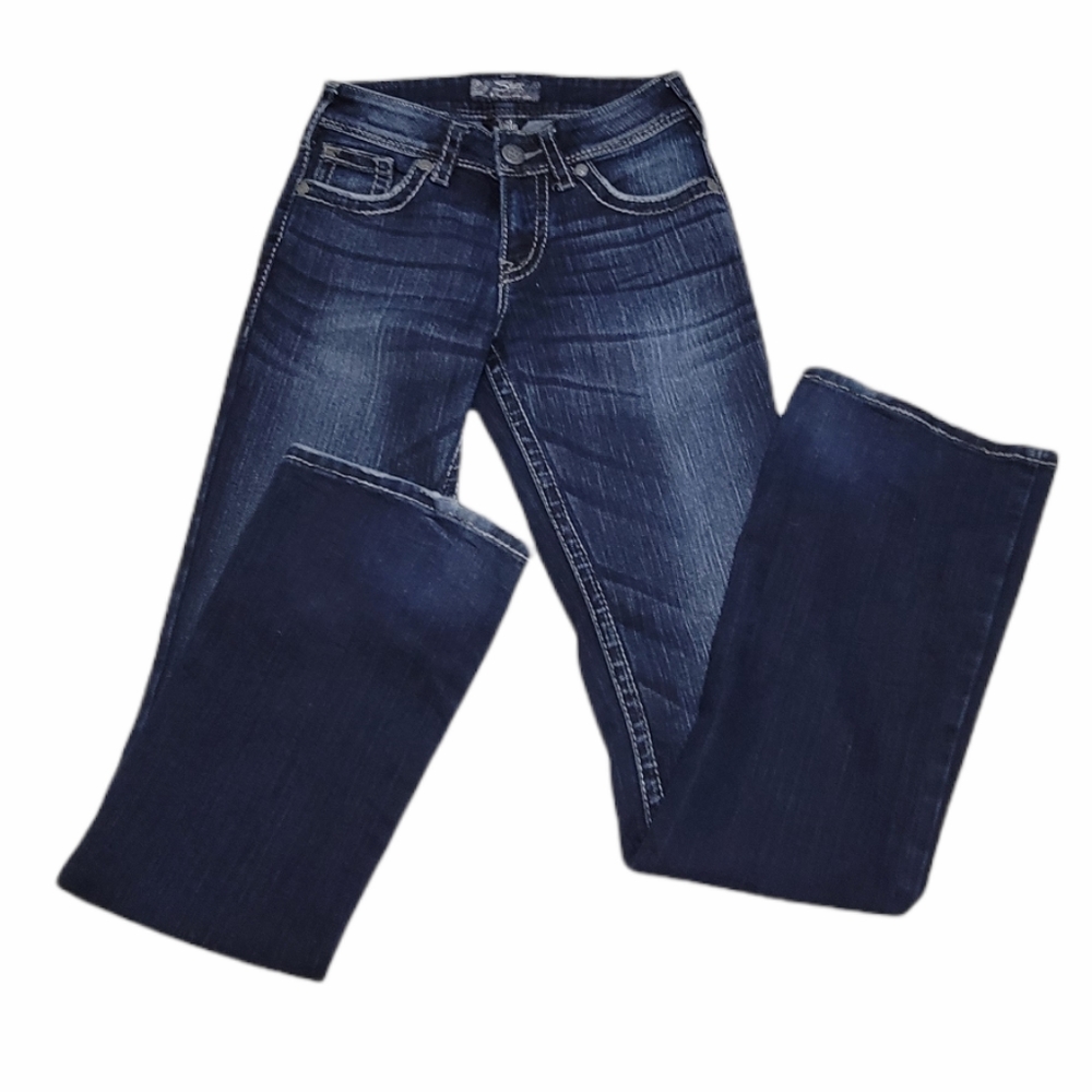 Silver Suki Surplus Blueâ Denim Jeans Size W26/L32